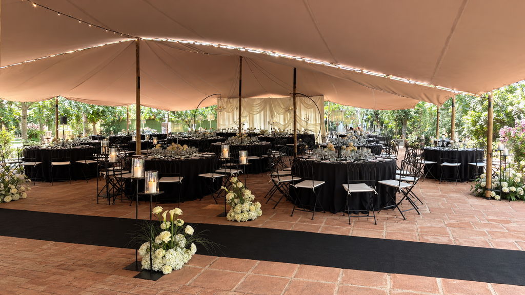 Carpa beduina para boda en Málaga
